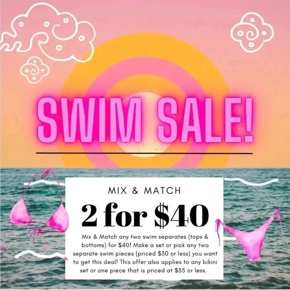 NEW! “Groovy, Baby” Front Tie Floral Bikini Bottom - Picture 10 of 10